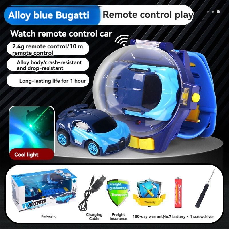 Remote Control Car Electric Mini Toy Watch