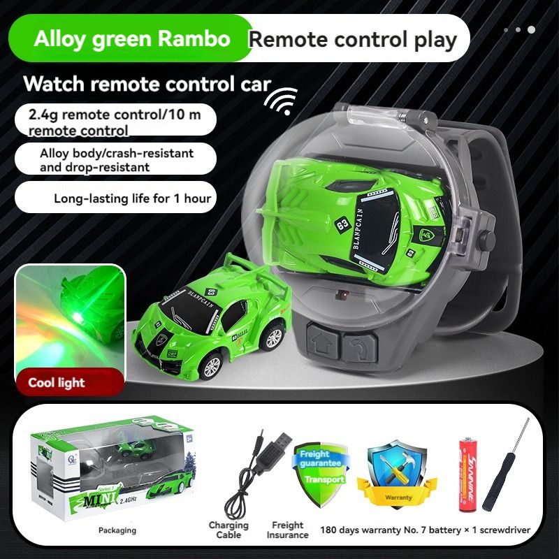 Remote Control Car Electric Mini Toy Watch