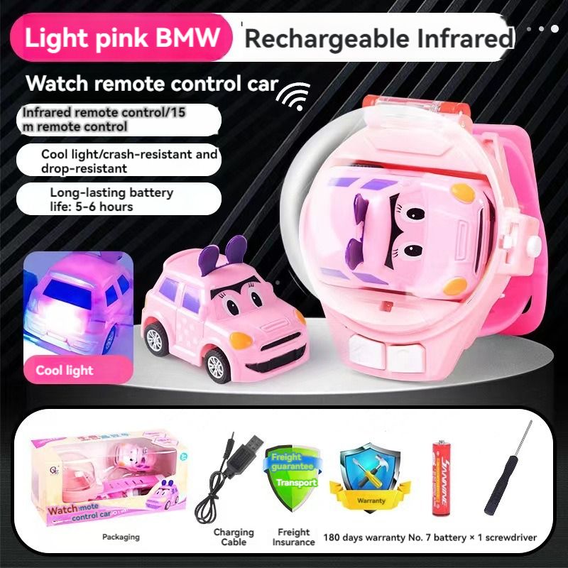 Remote Control Car Electric Mini Toy Watch
