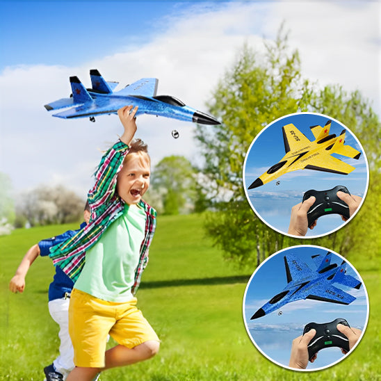 Jouet Avion de Chasse RC SU-35 pour Enfant