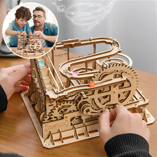 Puzzle mécanique en bois 3D
