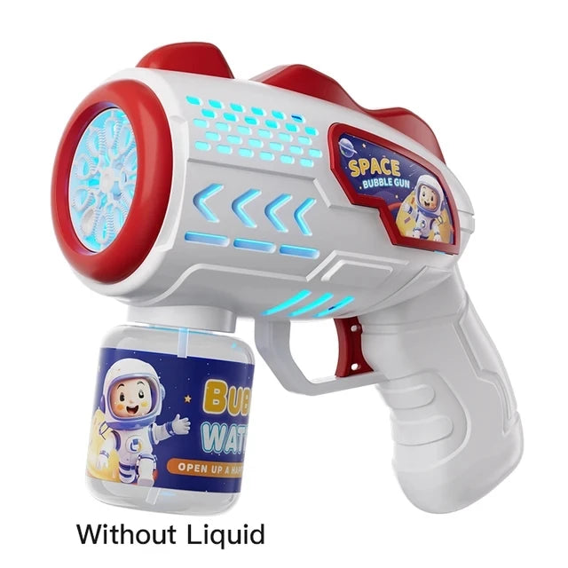 #### Unicorn children's electric bubble gun, toy bubble machine, automatic soap blowing machine with lights, outdoor party game, new