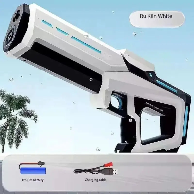 #### 2025 Electric Powerful Shooting Toys Automatic Water Suction Water Water Guns Summer Outdoor Beach Shooting Toys For Kids Gift