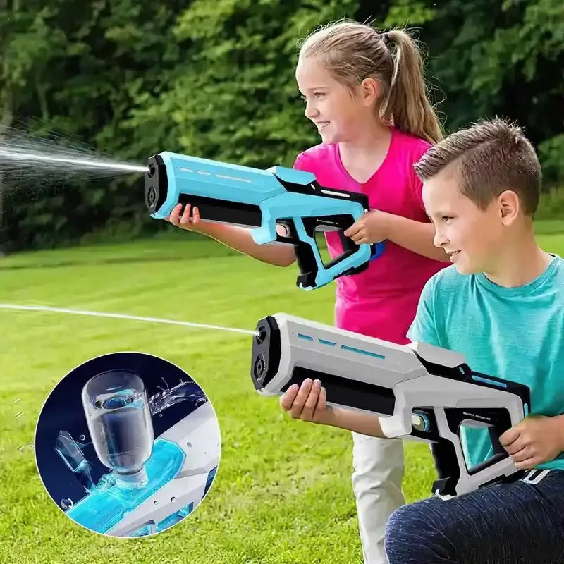 #### 2025 Electric Powerful Shooting Toys Automatic Water Suction Water Water Guns Summer Outdoor Beach Shooting Toys For Kids Gift