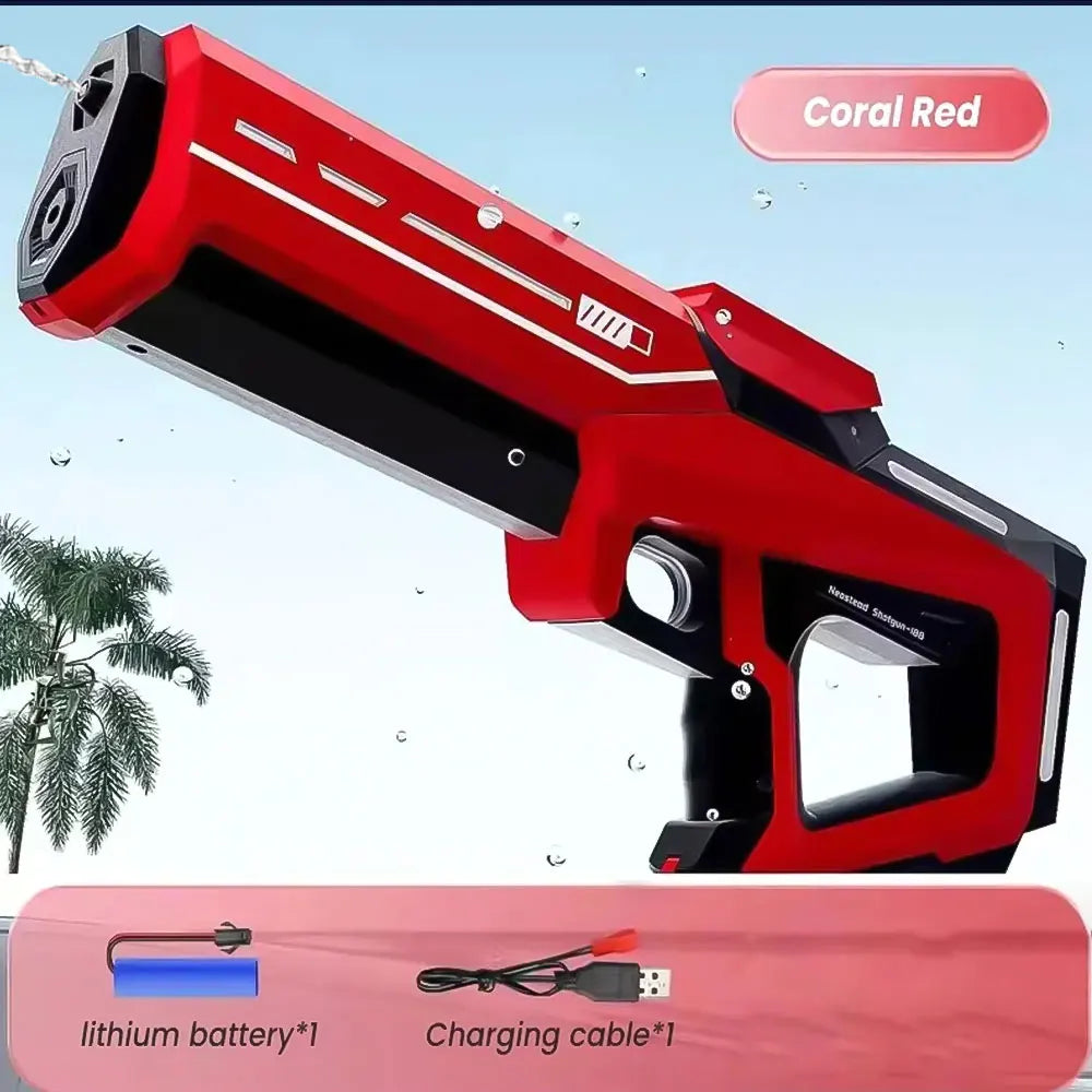 #### 2025 Electric Powerful Shooting Toys Automatic Water Suction Water Water Guns Summer Outdoor Beach Shooting Toys For Kids Gift