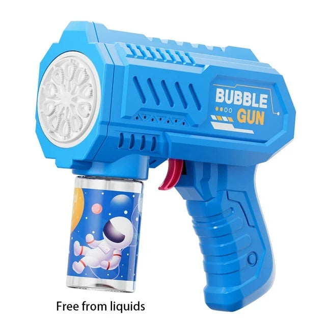 #### Unicorn children's electric bubble gun, toy bubble machine, automatic soap blowing machine with lights, outdoor party game, new
