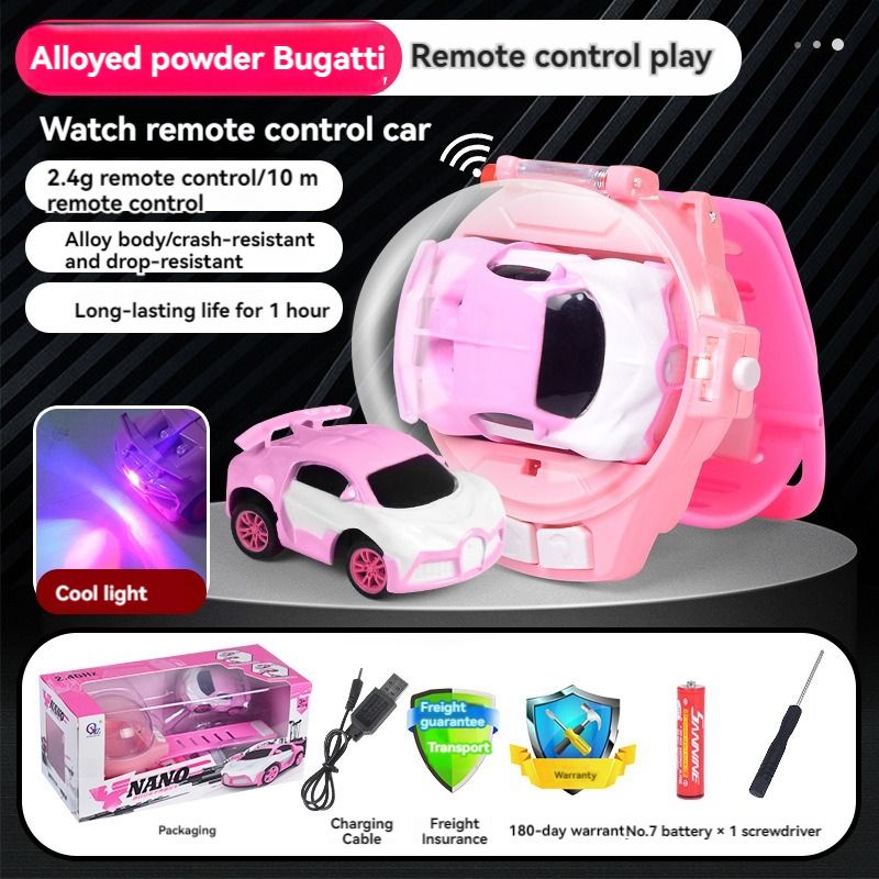 Remote Control Car Electric Mini Toy Watch