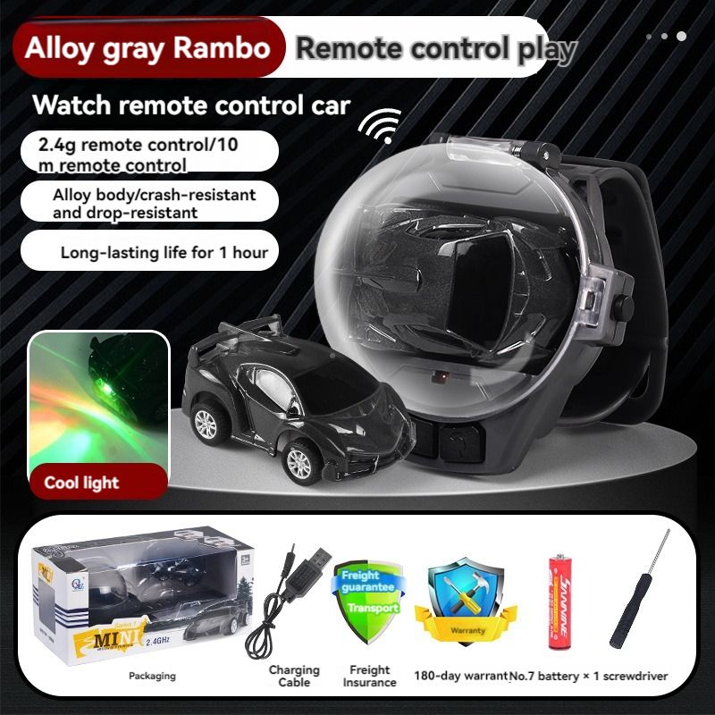 Remote Control Car Electric Mini Toy Watch