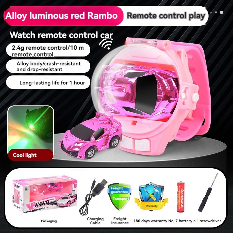 Remote Control Car Electric Mini Toy Watch