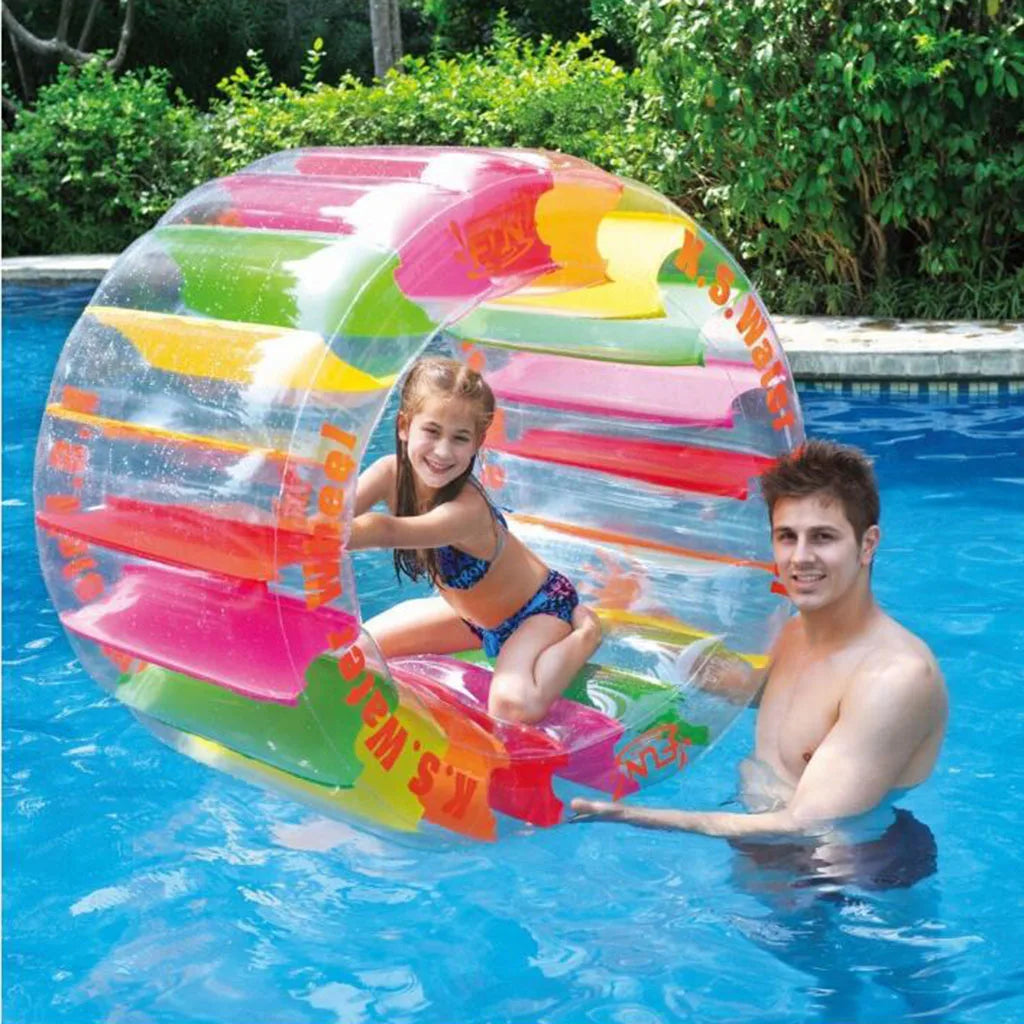 A  Swimming Pool Floats Water Sports Water Roller Ball Toys Children'S Toys Water Crawling Ball Floating Tubes Pool Floats Toy