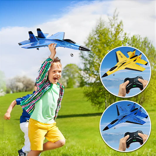 Jouet Avion de Chasse RC SU-35 pour Enfant