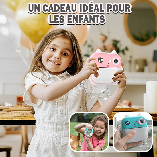 Appareil photo numérique à impression pour enfant