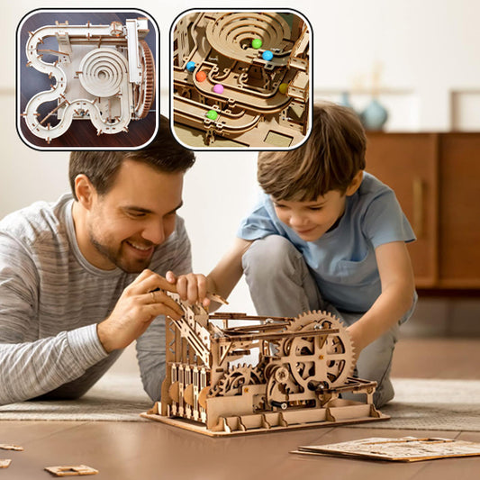 Puzzle mécanique en bois 3D
