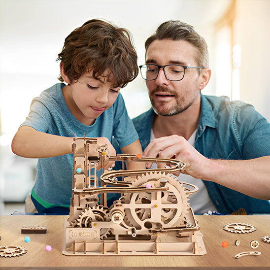 Puzzle mécanique en bois 3D
