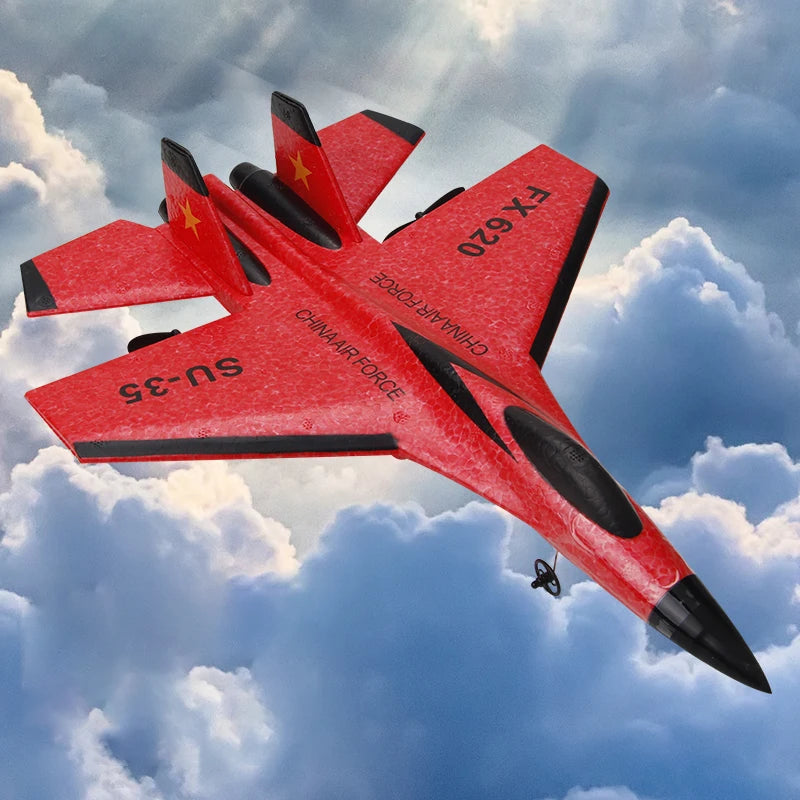 Jouet Avion de Chasse RC SU-35 pour Enfant
