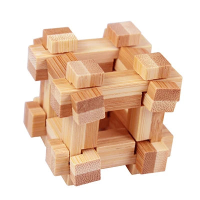 Jeux de Logique et Cube Magique en Bois