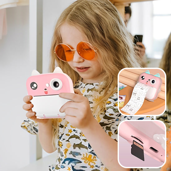 Appareil photo numérique à impression pour enfant