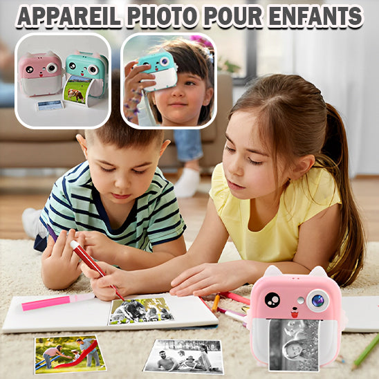 Appareil photo numérique à impression pour enfant