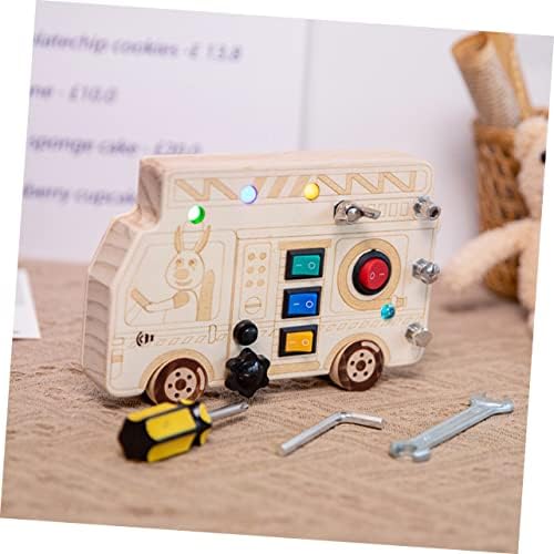 Tableau Montessori - BusyBoardCircuit™ - Camion de pompier - Ma boutique