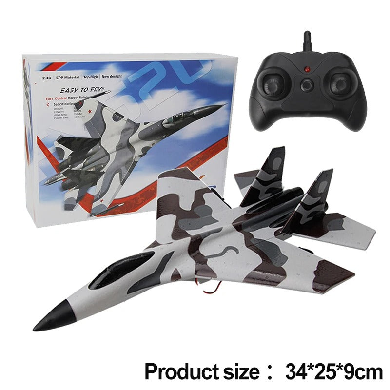 Jouet Avion de Chasse RC SU-35 pour Enfant